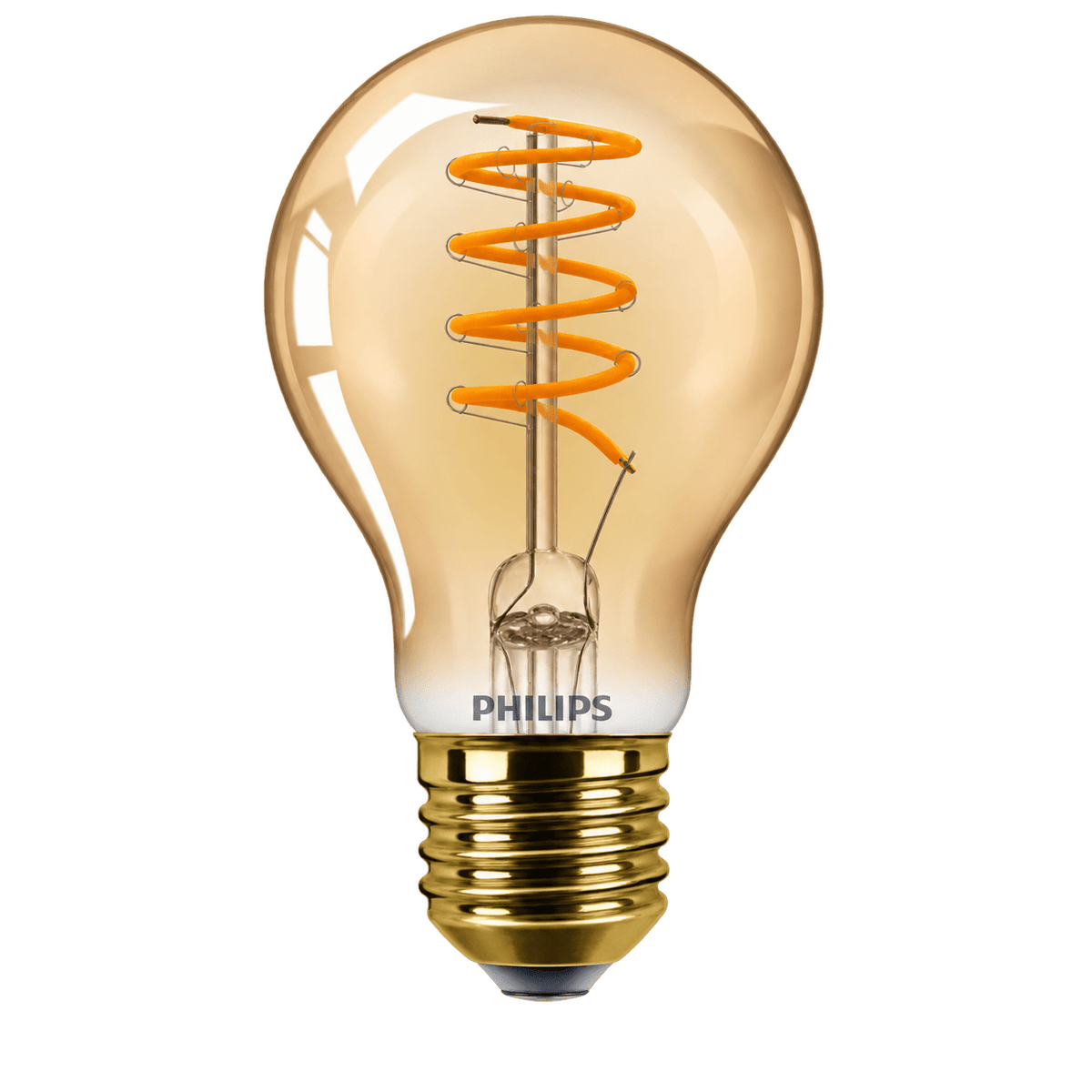 4W A60 LED Bulb - Amber