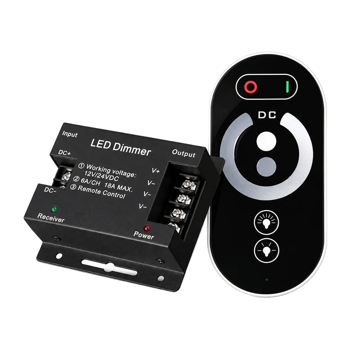 LED 12A CCT Strip Light Dimmer with Remote