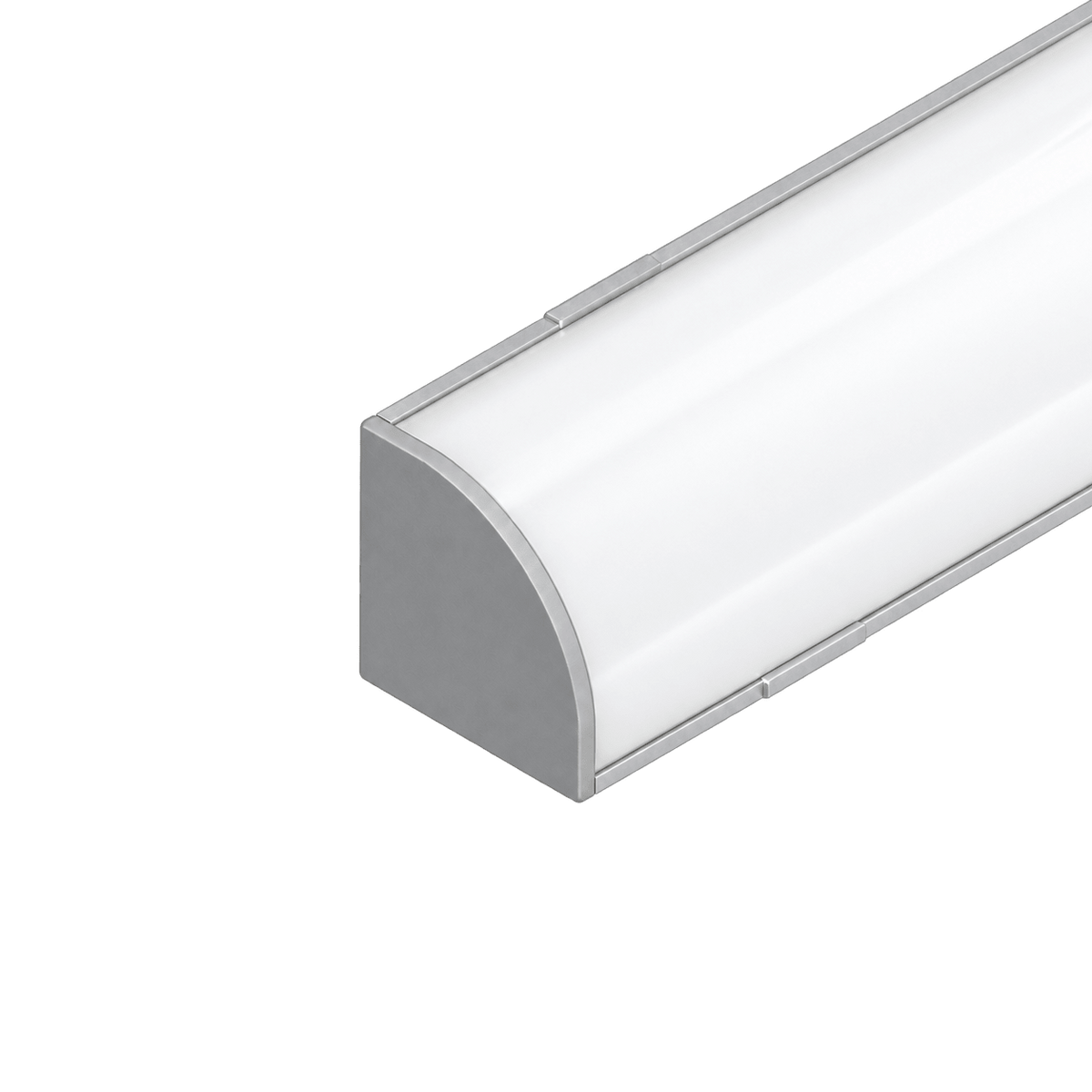 LED Extrusion - A8 Corner Profile Complete (3m)