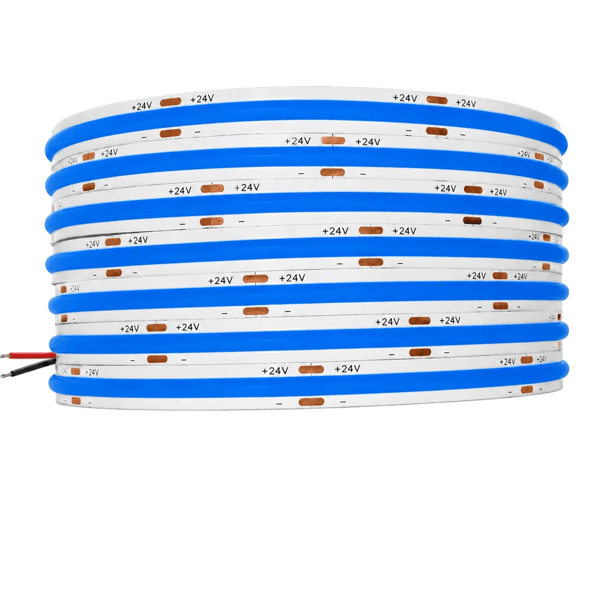 IP20 Seamless 24V COB LED Strip Light – Per Meter – Blue
