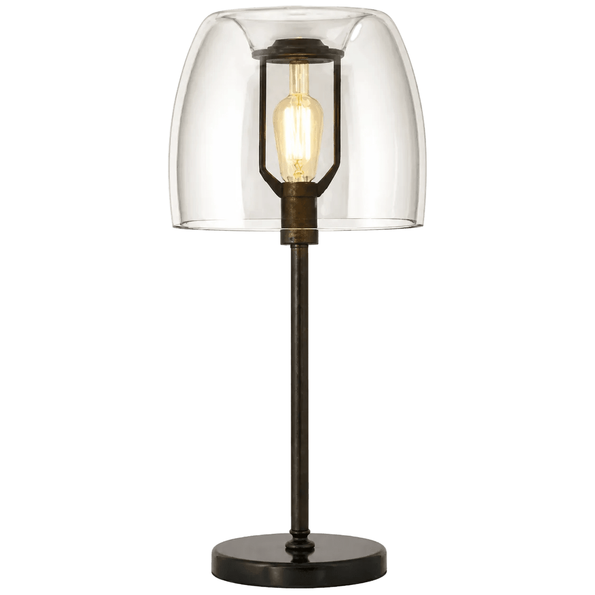 Campbell Cognac Table Lamp