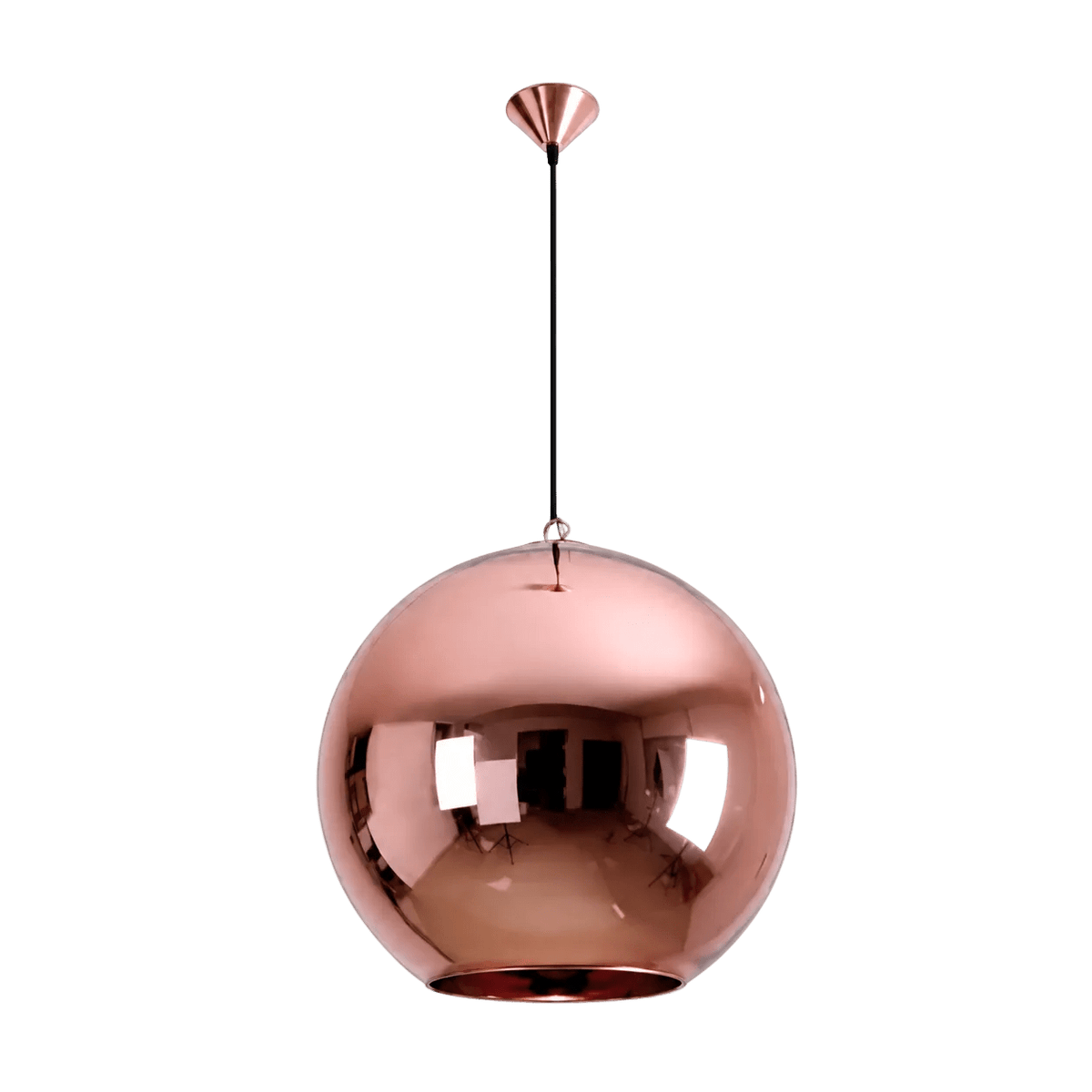 Atlas Large Copper Pendant Light