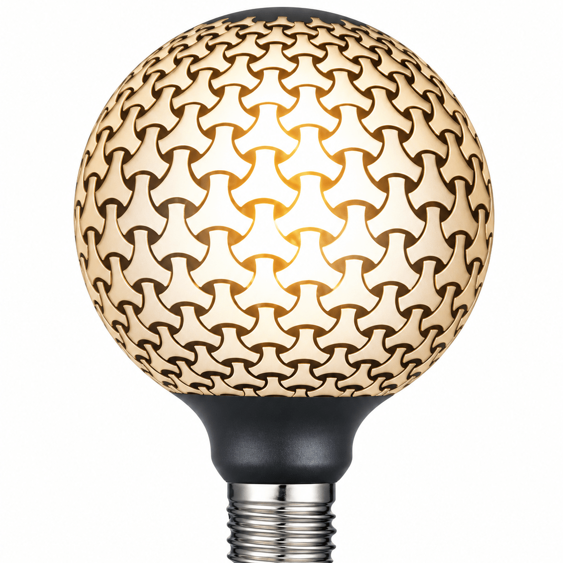 Decorative LED Bulb - Graphic Weave 1800K