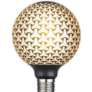 Decorative LED Bulb - Graphic Weave 1800K
