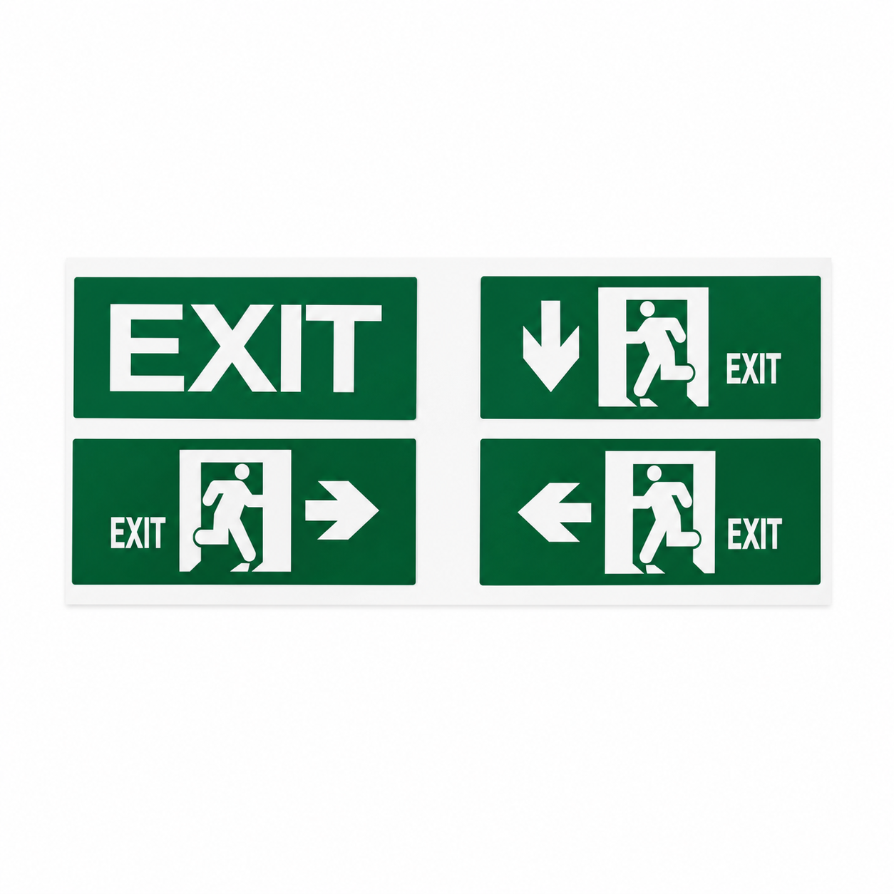 SABS-approved Emergency LED Single-sided Exit Sign