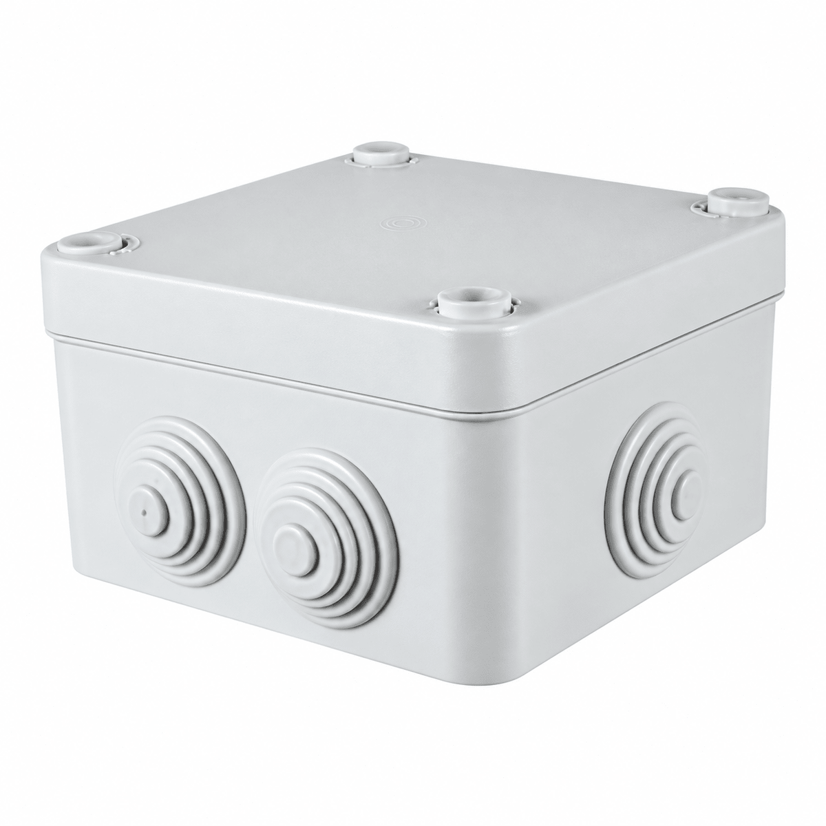 Grey Enclosure IP56 Stepped Glands