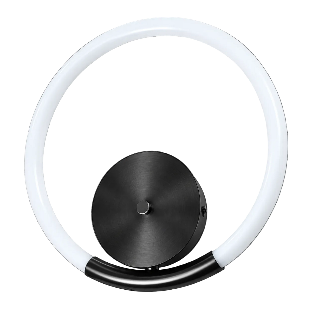 Halo LED Wall Light - Black