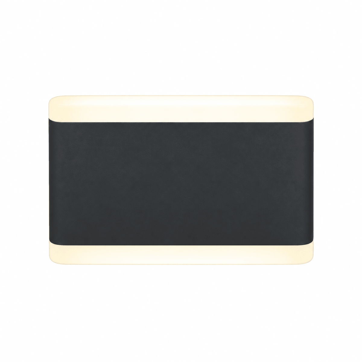 Matt Black LED Outdoor Wall Light IP54