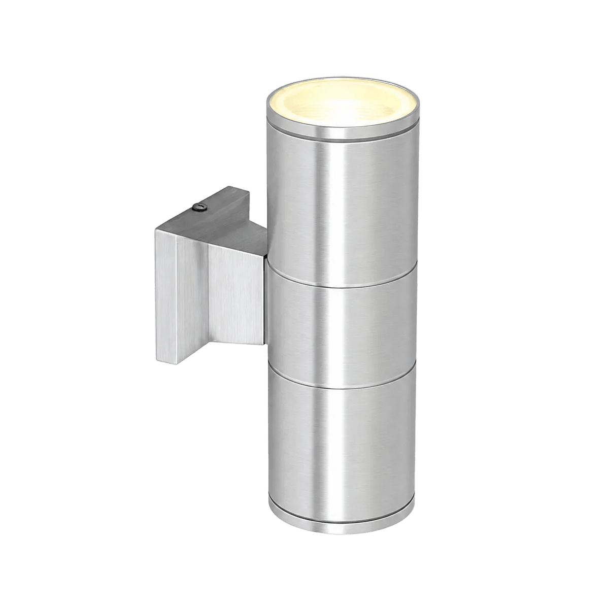Round Up & Down Aluminium Outdoor Wall Light