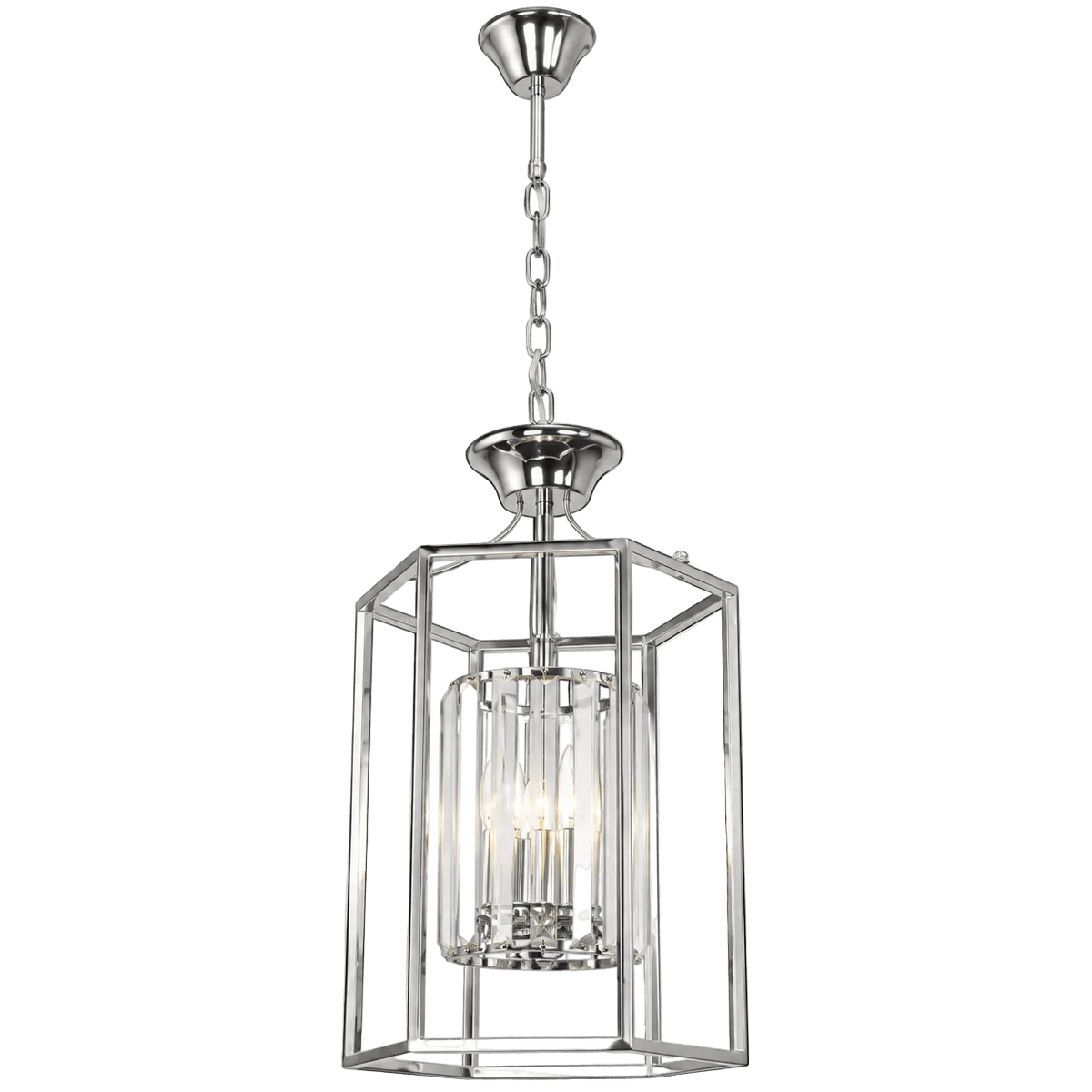 Canary Chrome & Chrystal Chandelier