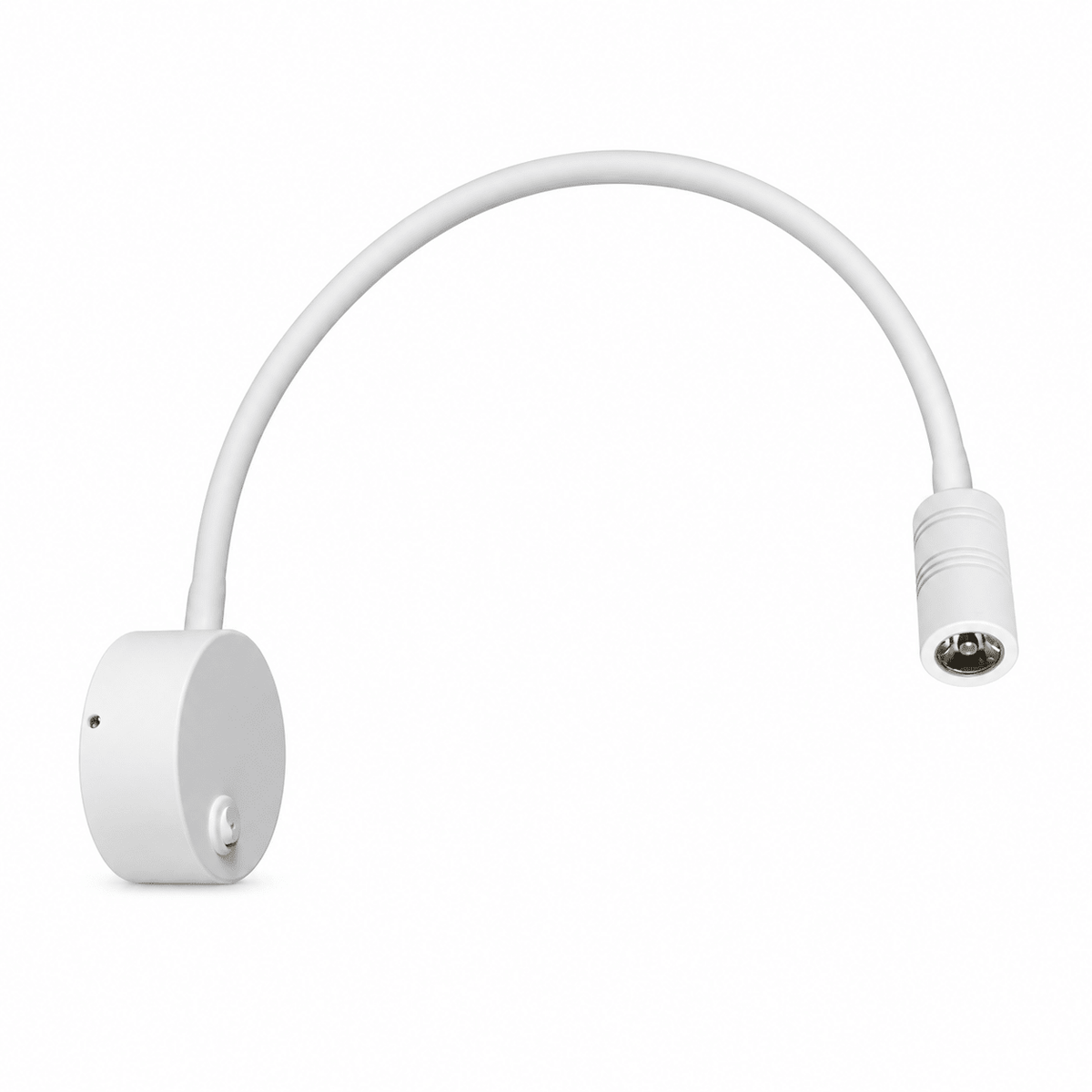 Nora White Reading Lamp - Flexible Arm