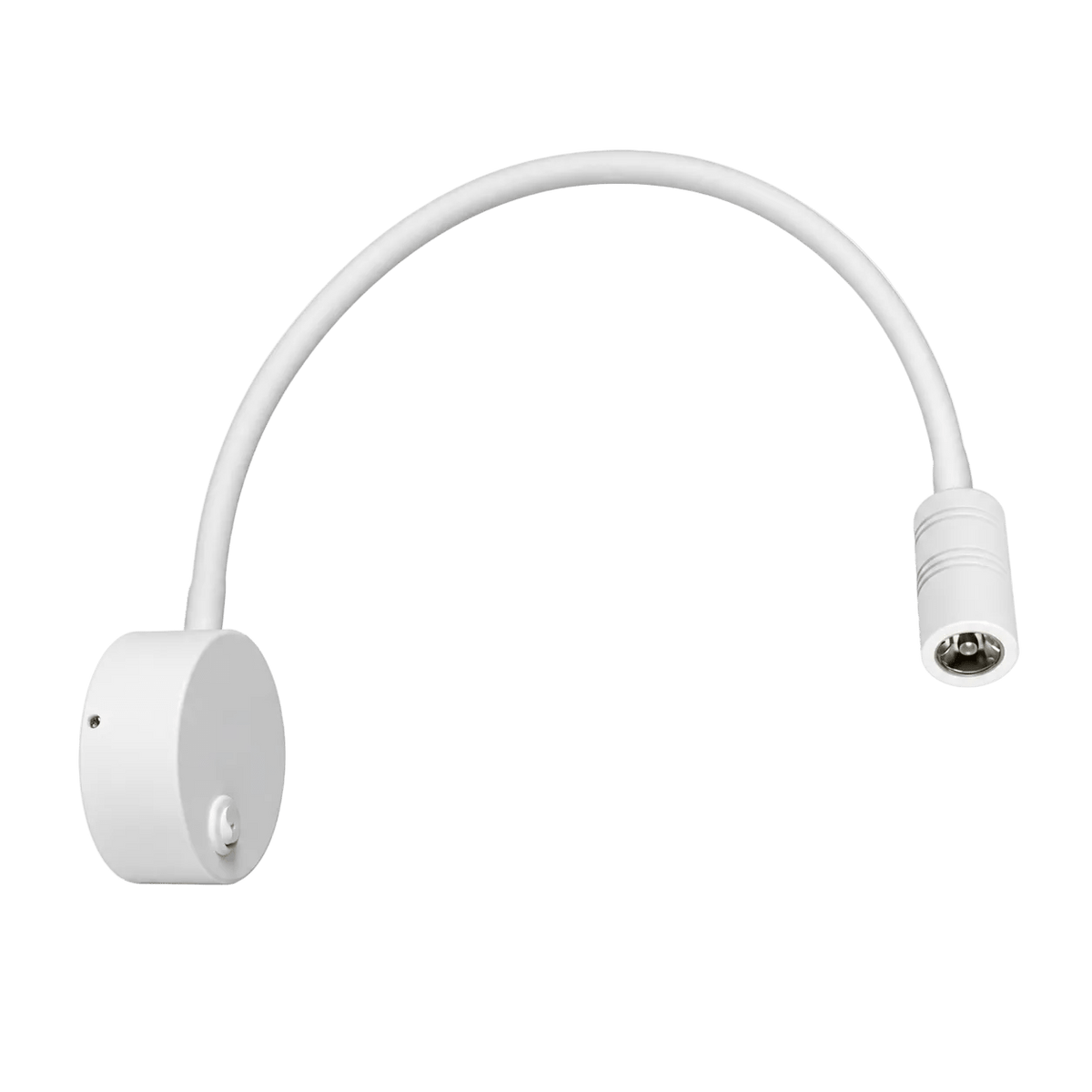 Nora White Reading Lamp - Flexible Arm