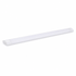 1200mm LED flush mount linear fitting with a slim white PC body, ideal for modern interiors.