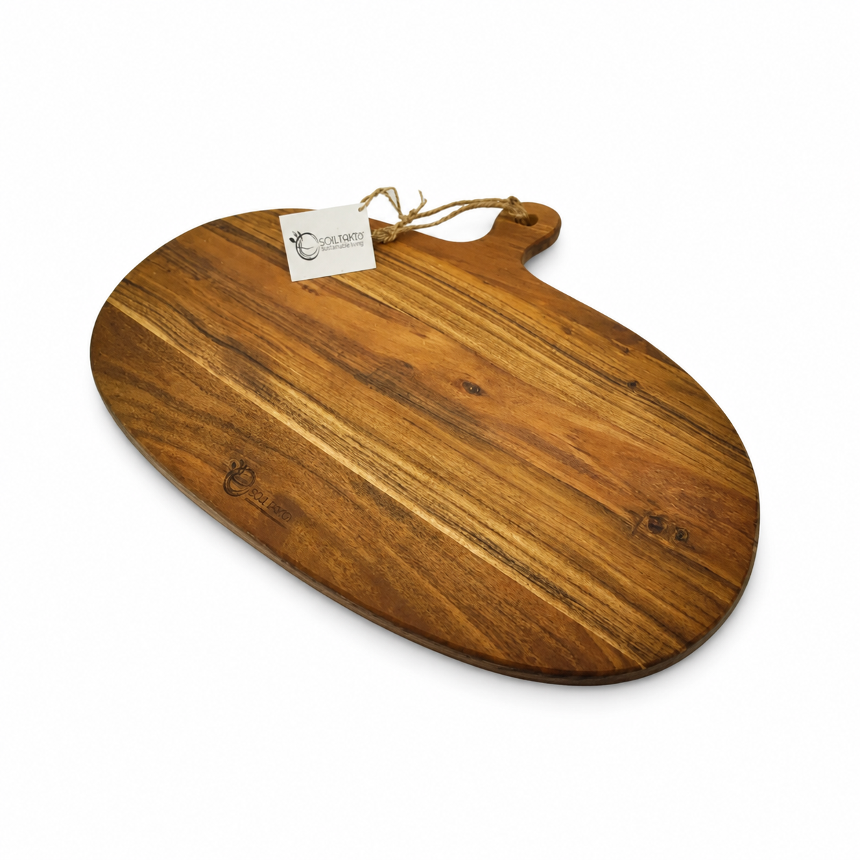 Acacia Oval Chopping Board – Large