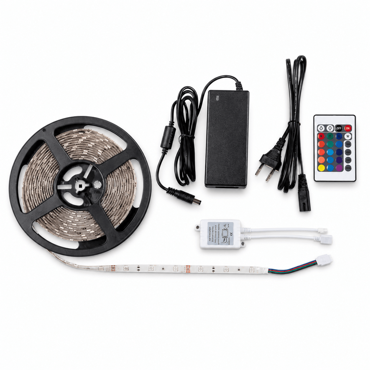 RGB LED Striplight 12V - 5050 Super Bright (5m) - Waterproof