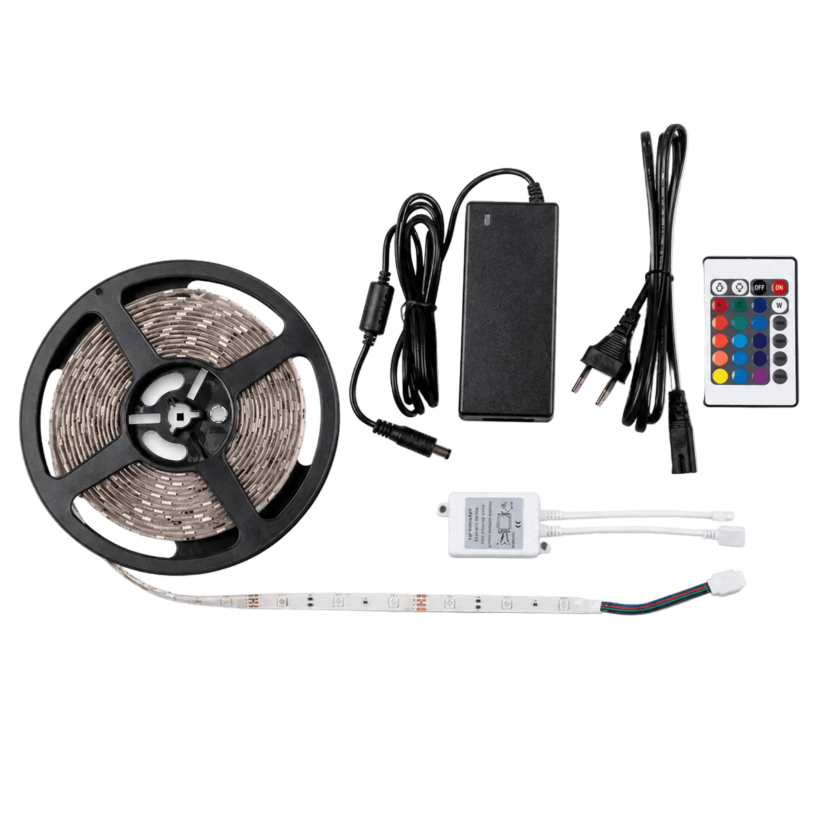 RGB LED Striplight 12V - 5050 Super Bright (5m) - Waterproof