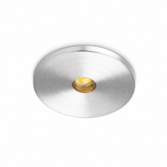 Starled Round LED Downlight in Matt Chrome finish, featuring a slim circular design and integrated LED.