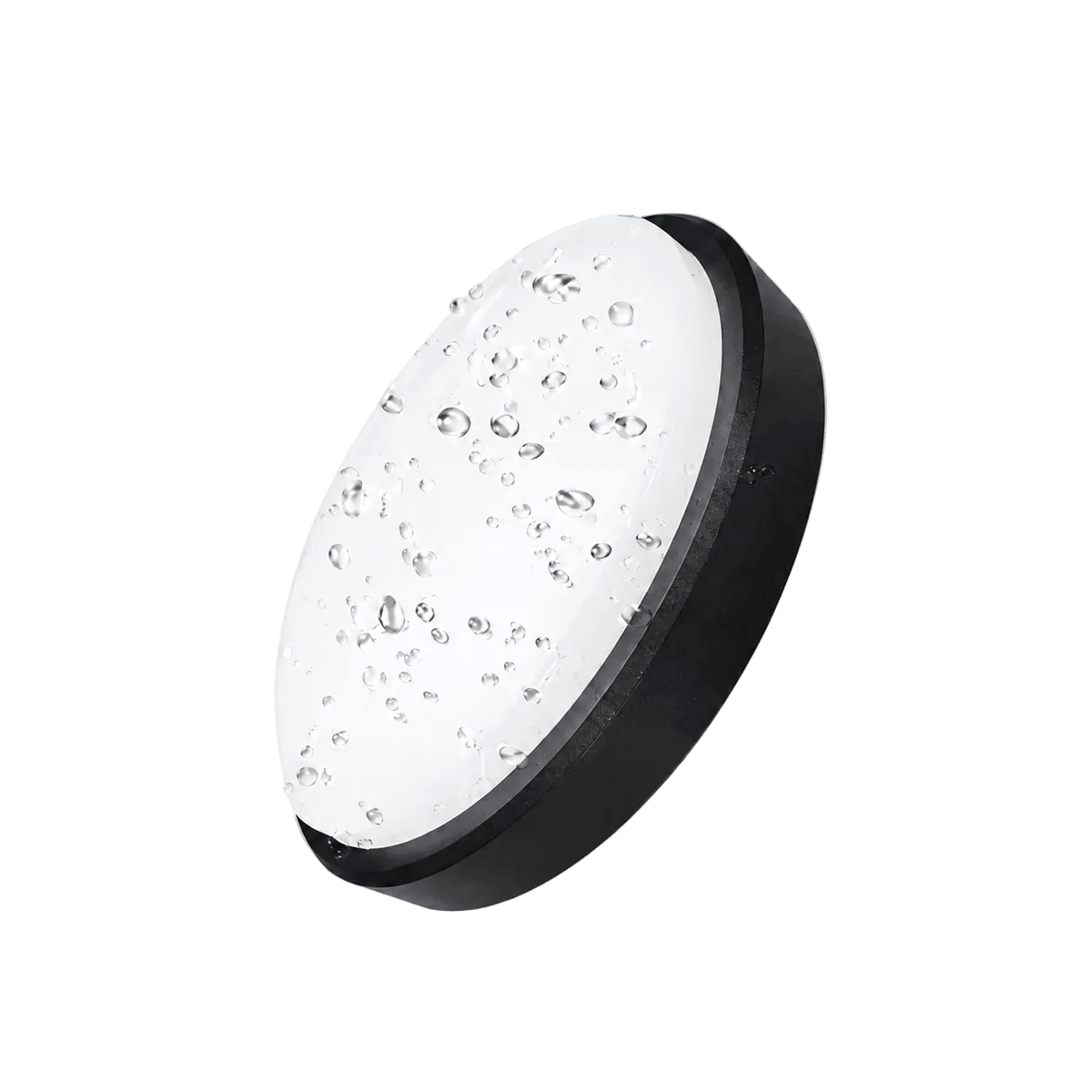 Black & White Round Hero Bulkhead IP65 - 12W/18W/24W, 3CCT