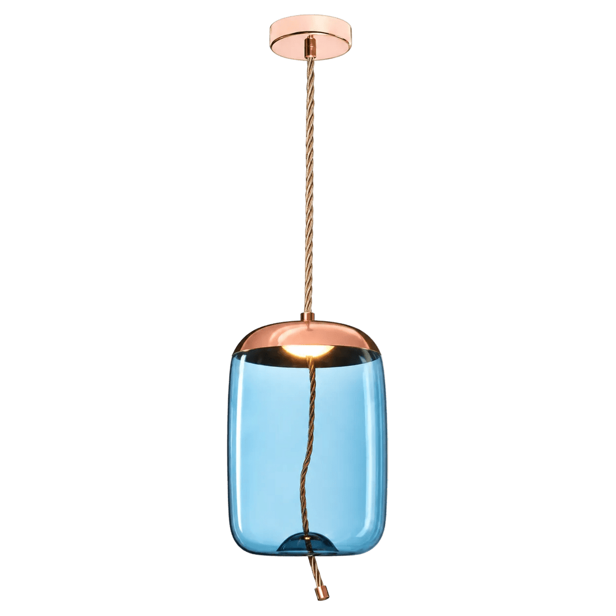 Blue Hive LED Pendant Light