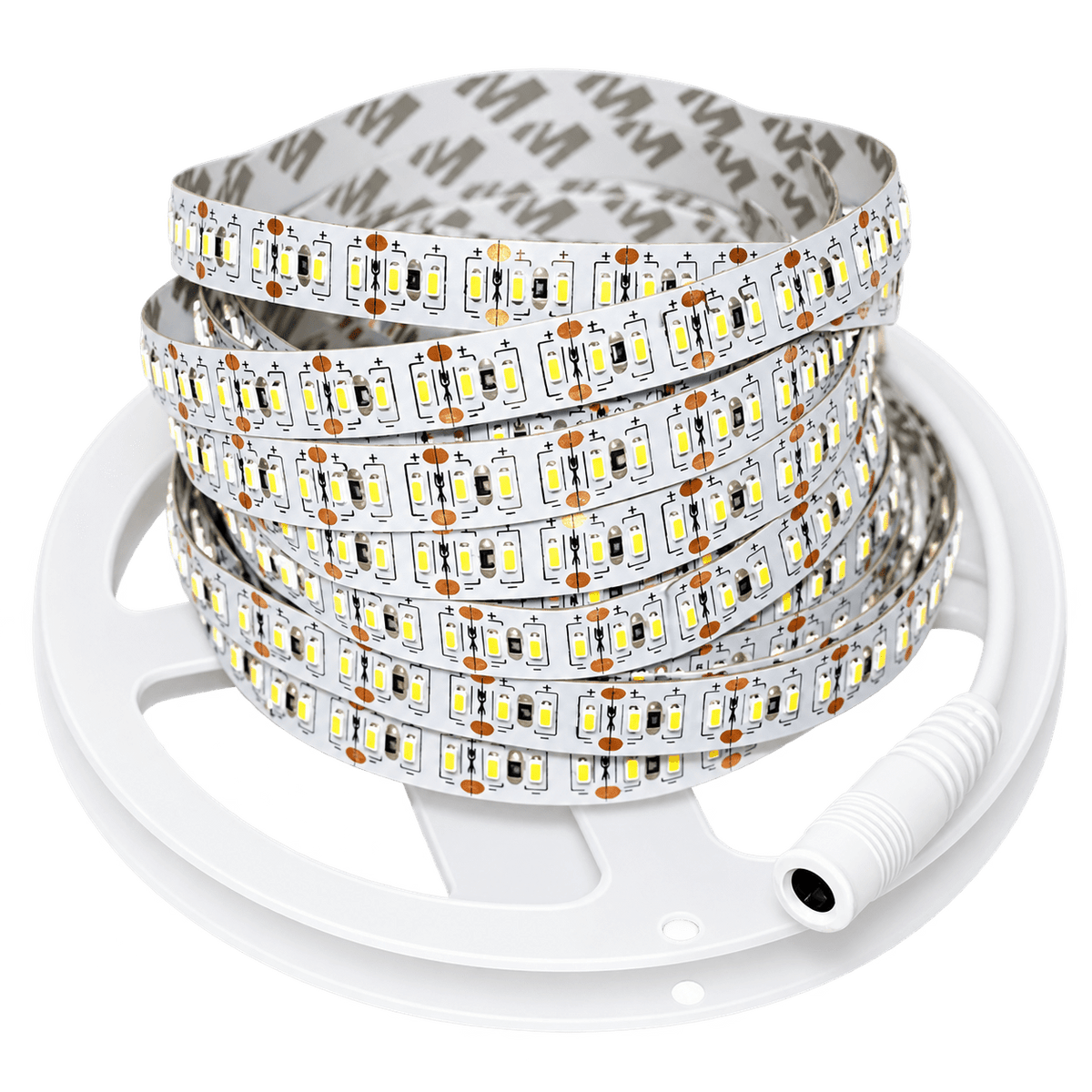 LED Striplight 12V - 3014 IP20 204 LED - Daylight (7000K)