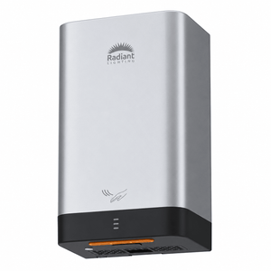 Silver Plug-In Hand Dryer, 400W Motor