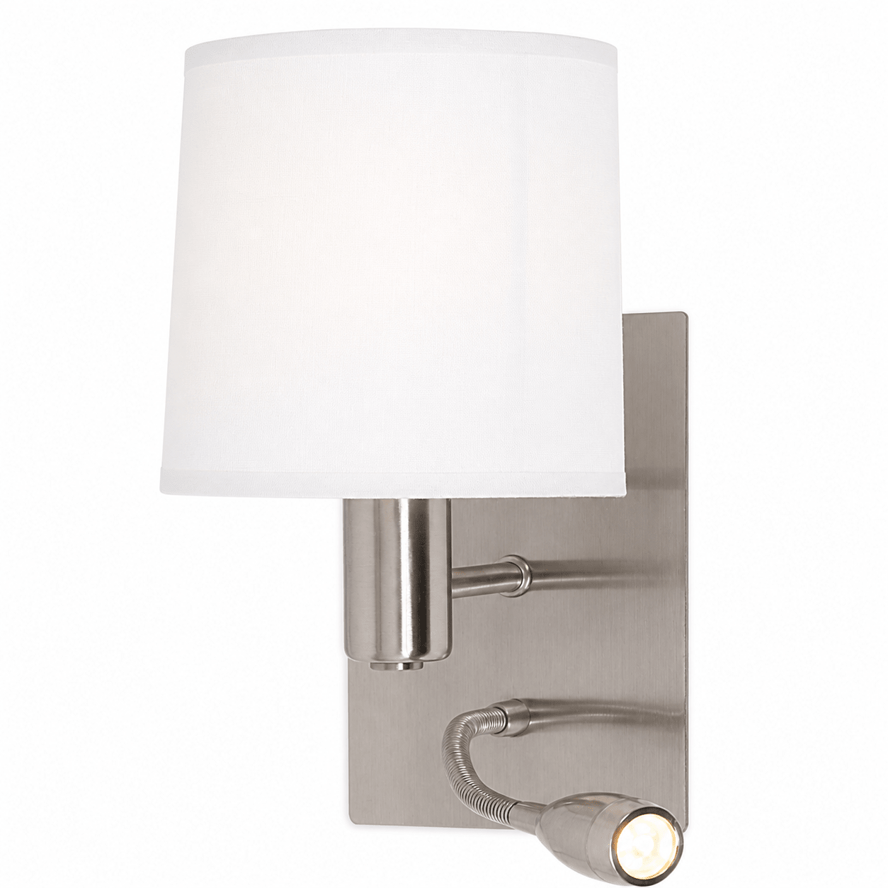 Eden Satin Chrome Wall & Reading Light