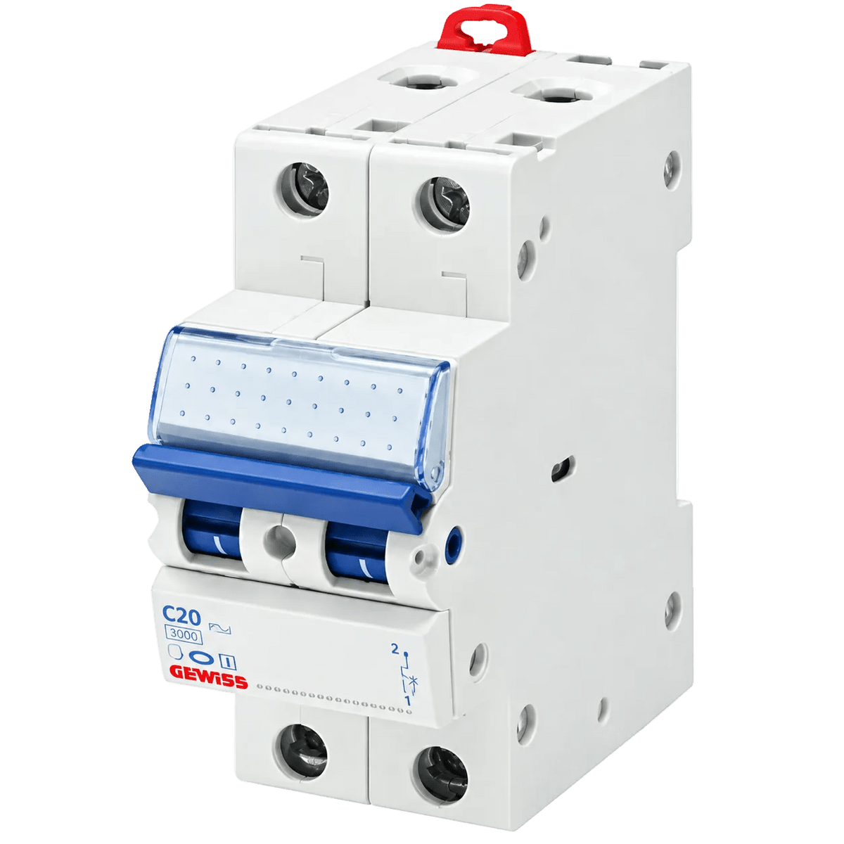 Miniature Circuit Breaker 6A 2-Pole 15kA