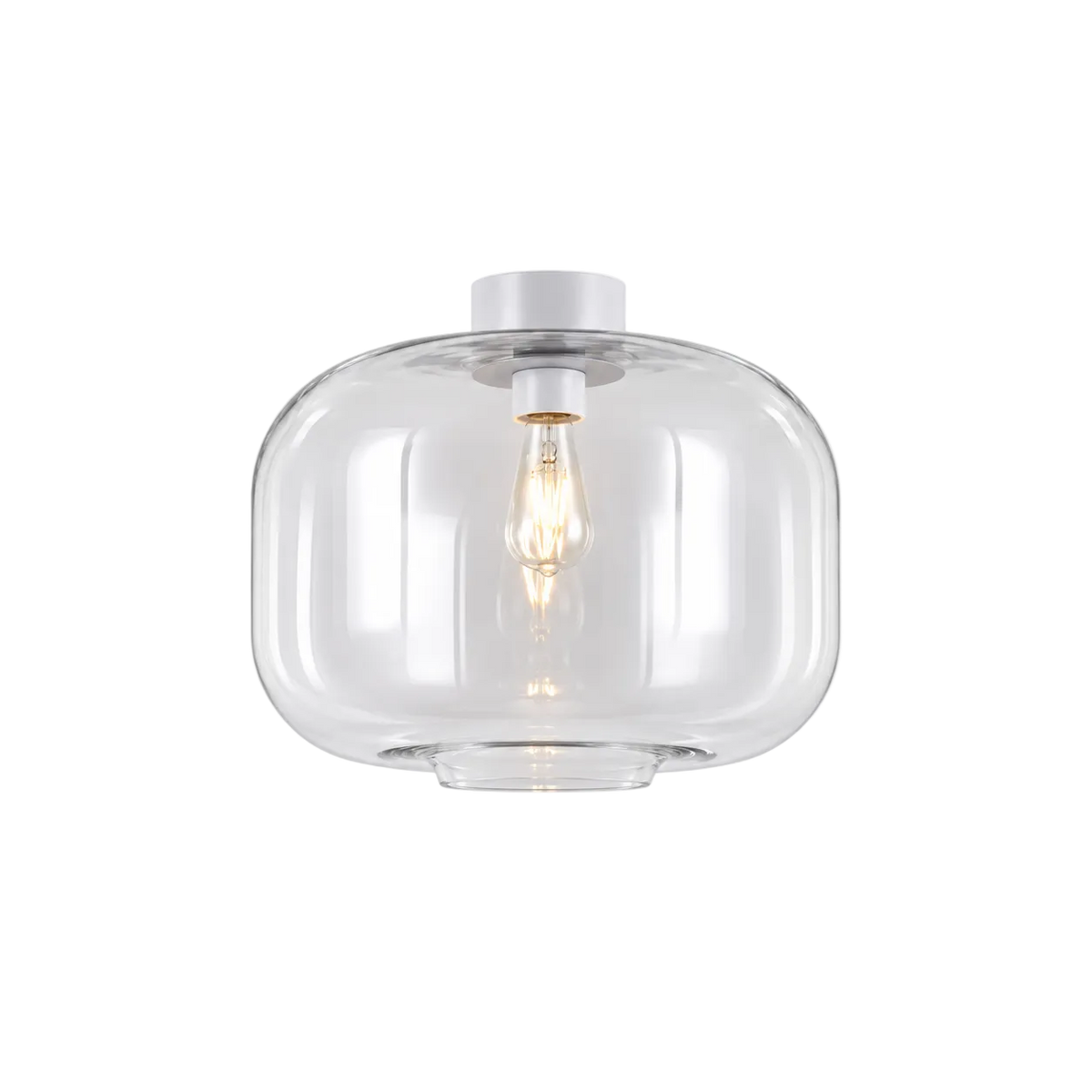 Clear Cake Ceiling Light