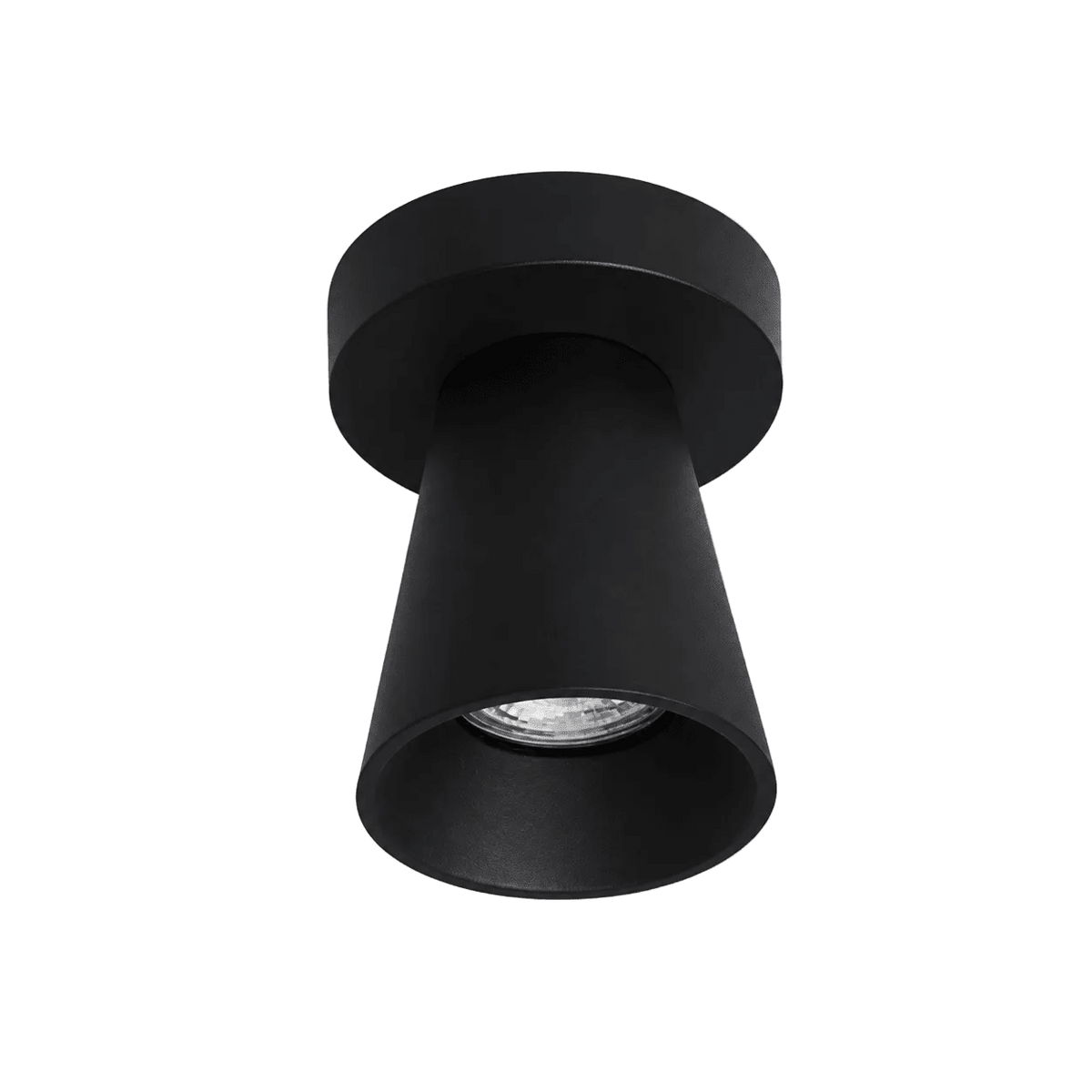 Kiddush Surface Mounted Down Light - Black