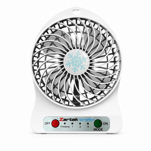 Rechargeable Portable Mini Fan - White - product image 1