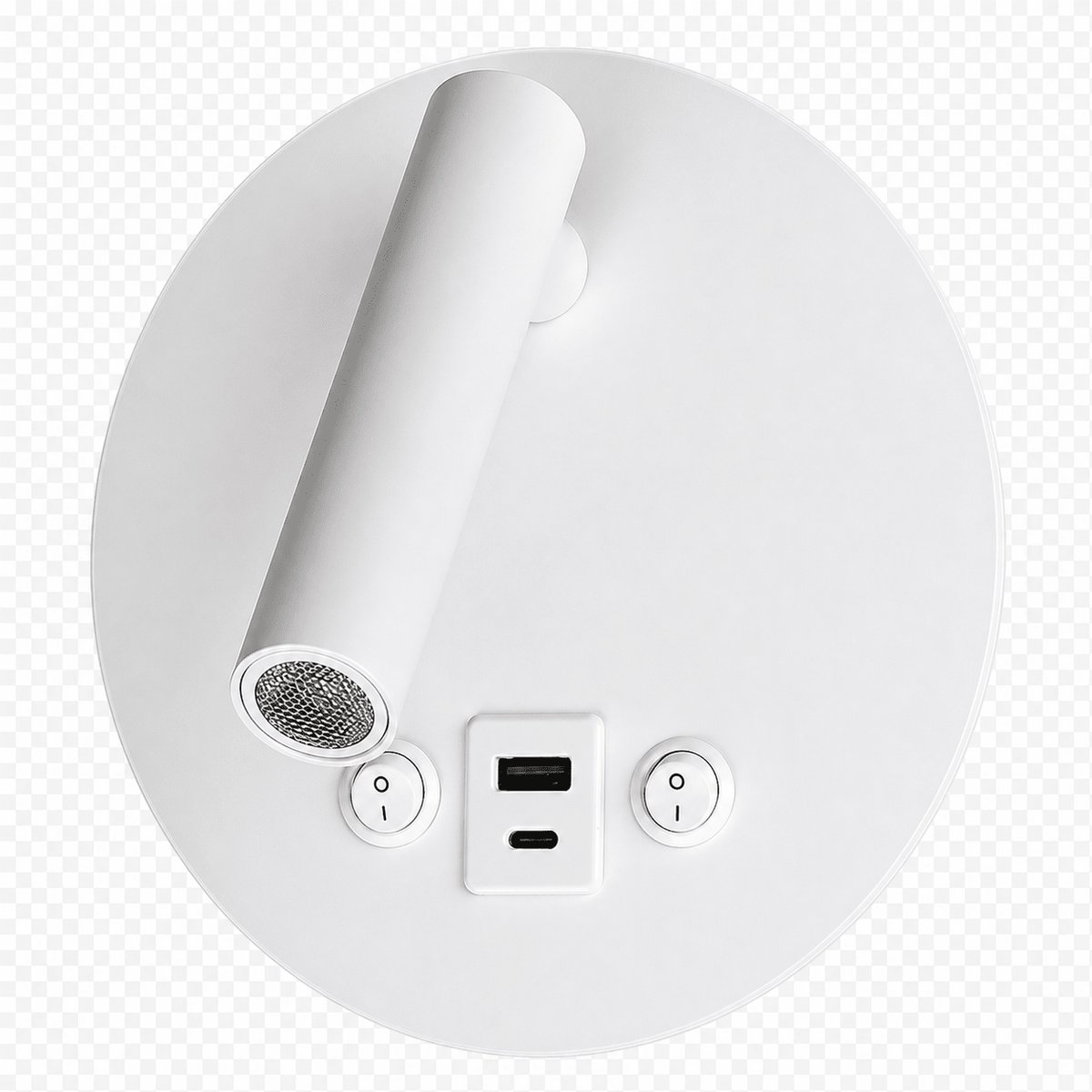 White LED Reading Light with Backlight, USB & USB-C