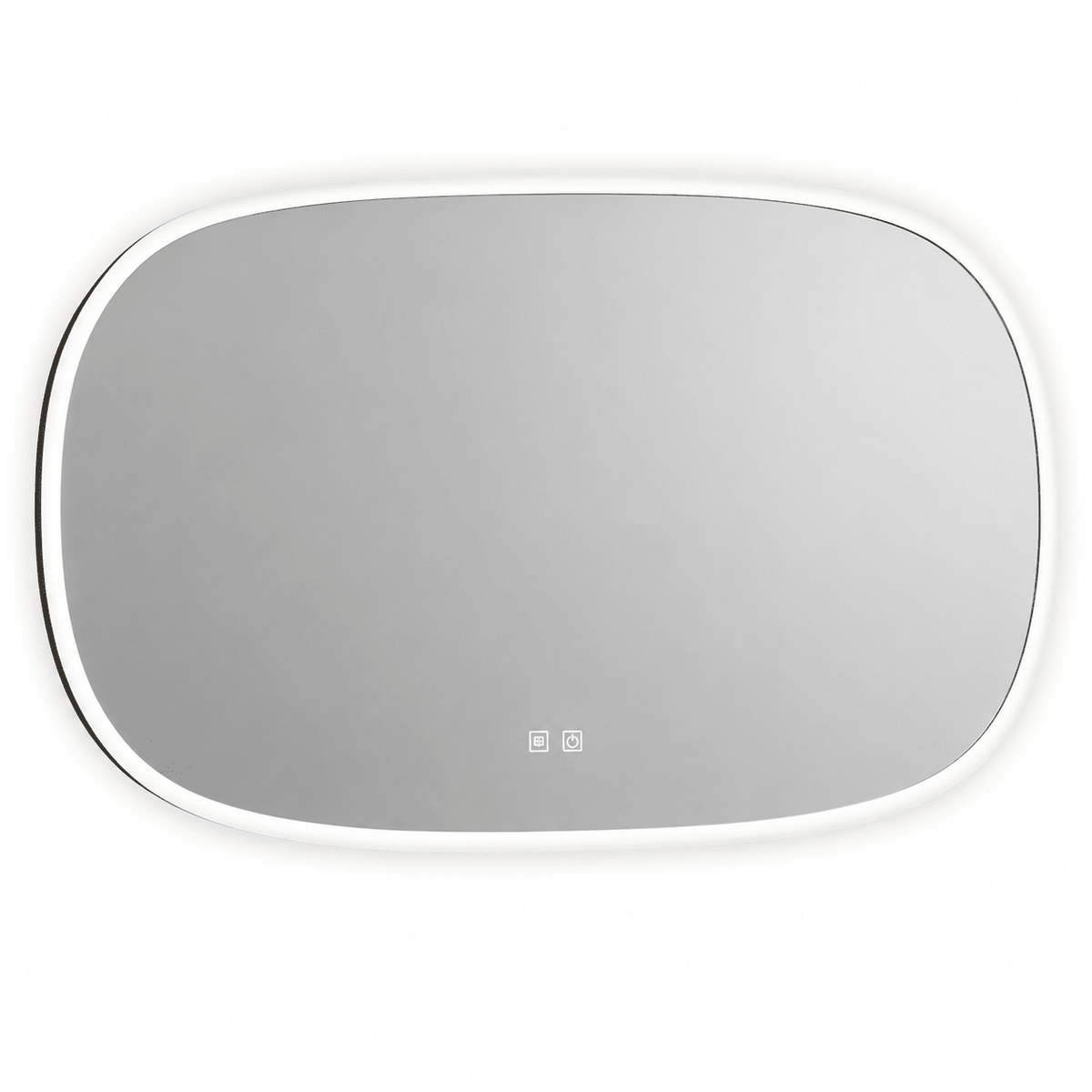 36W Rectangular LED Mirror - Anti Fog