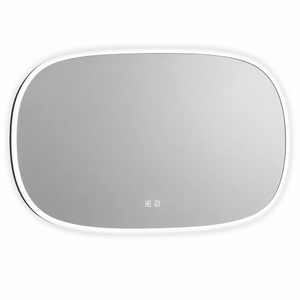 36W Rectangular LED Mirror - Anti Fog