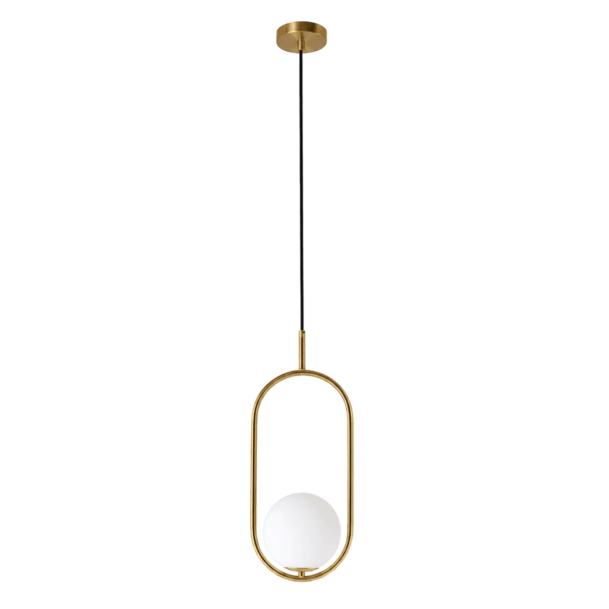 Luna Short G9 Pendant Light - Gold