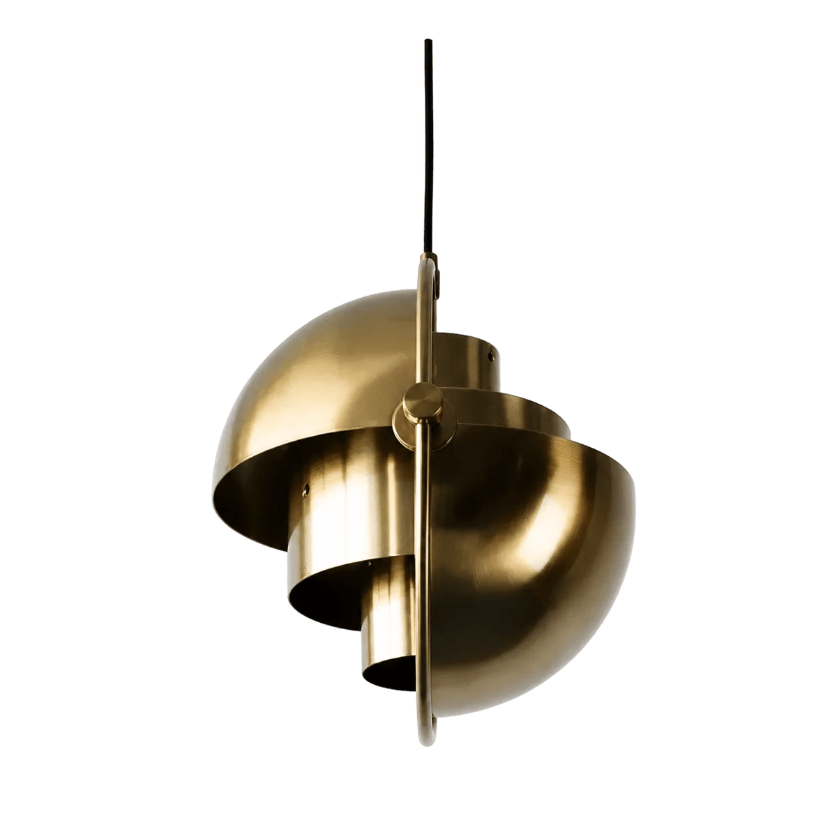 Jupiter Mult-Way Antique Brass Medium Pendant
