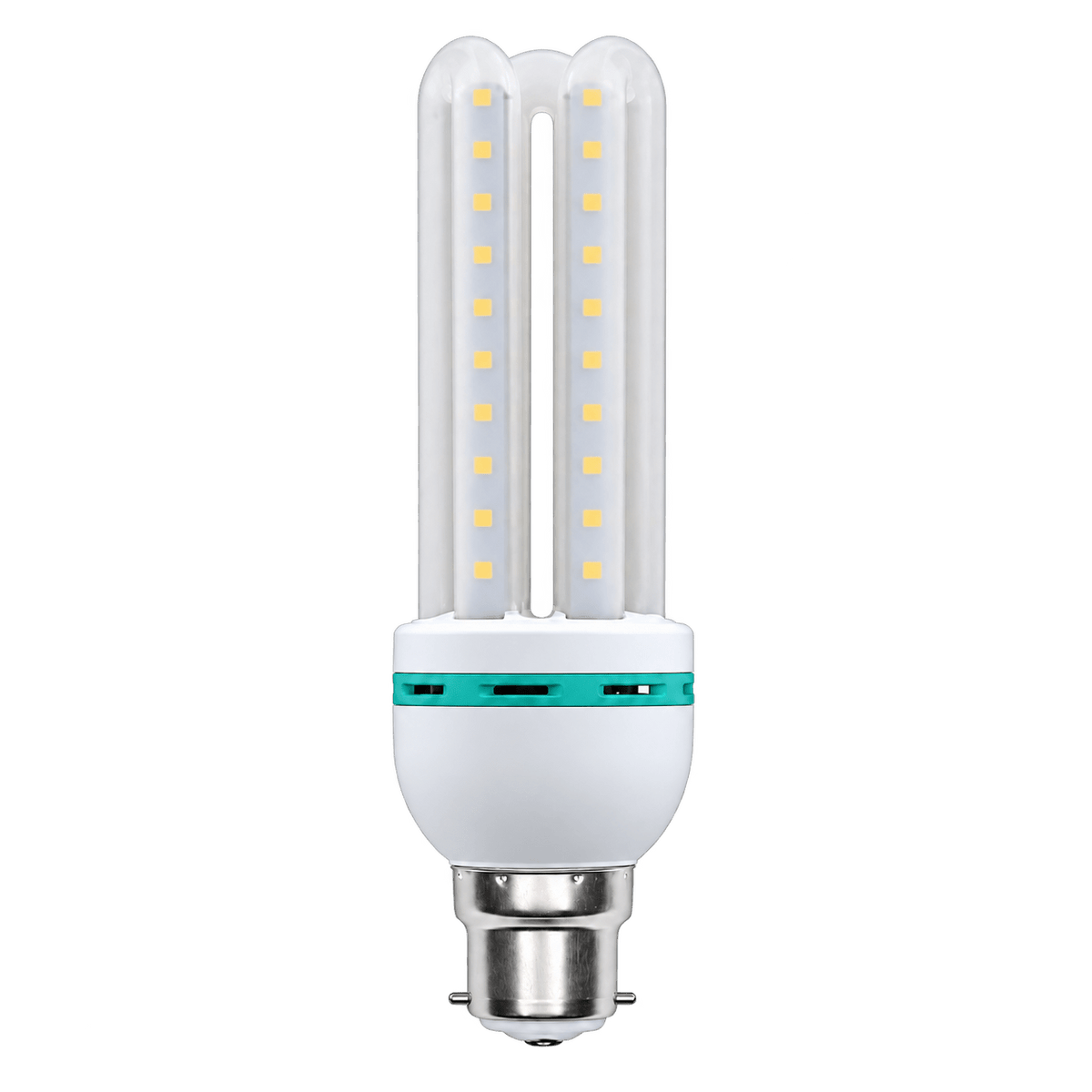 12W White LED Bulb – B22, 4200K Cool White