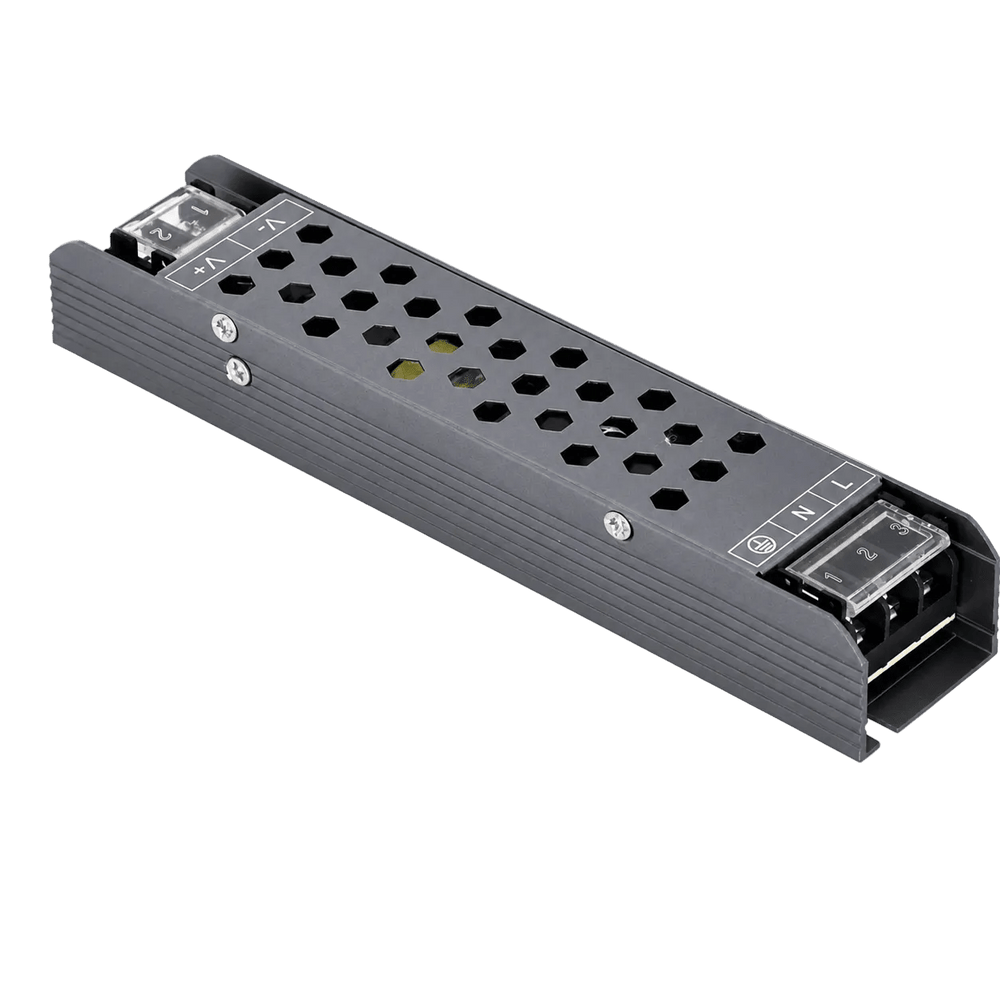 LED Power Supply - 24Vdc 60W - Surge Protected / Slim Design