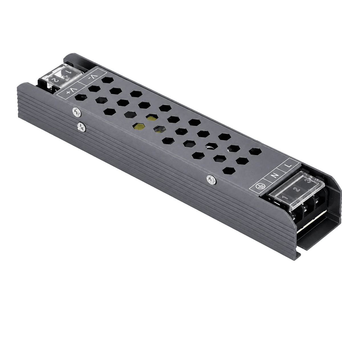 LED Power Supply - 24Vdc 60W - Surge Protected / Slim Design