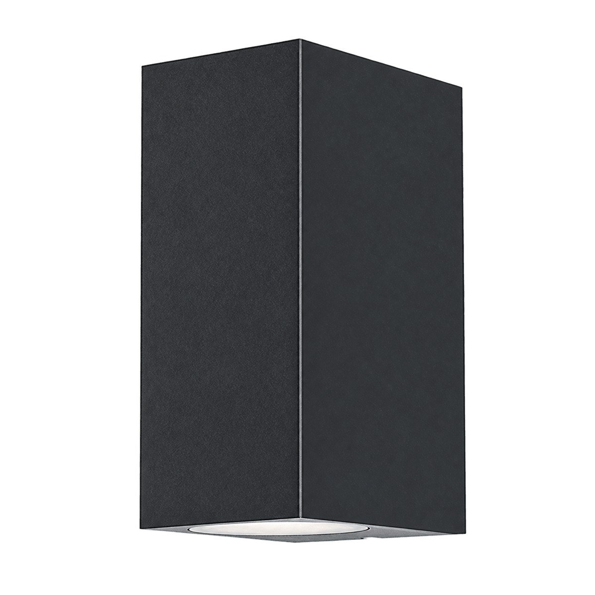 Black Up & Down Outdoor Wall Light, 7W, IP65