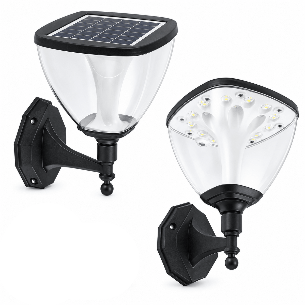 Outdoor Solar LED Sensor Wall Light