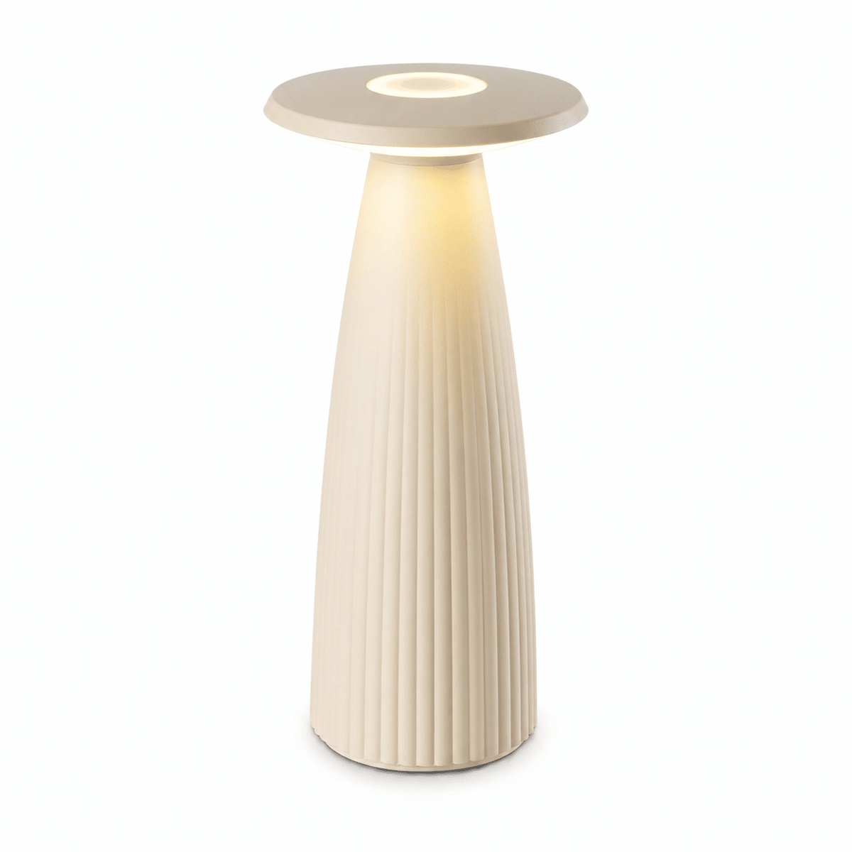Flora Rechargeable LED Table Lamp - Sand