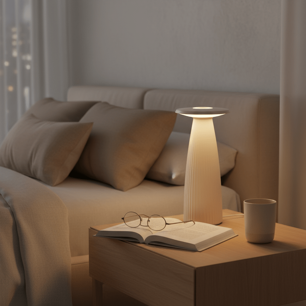 Flora Rechargeable LED Table Lamp - Sand