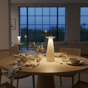 Flora Rechargeable LED Table Lamp - Sand