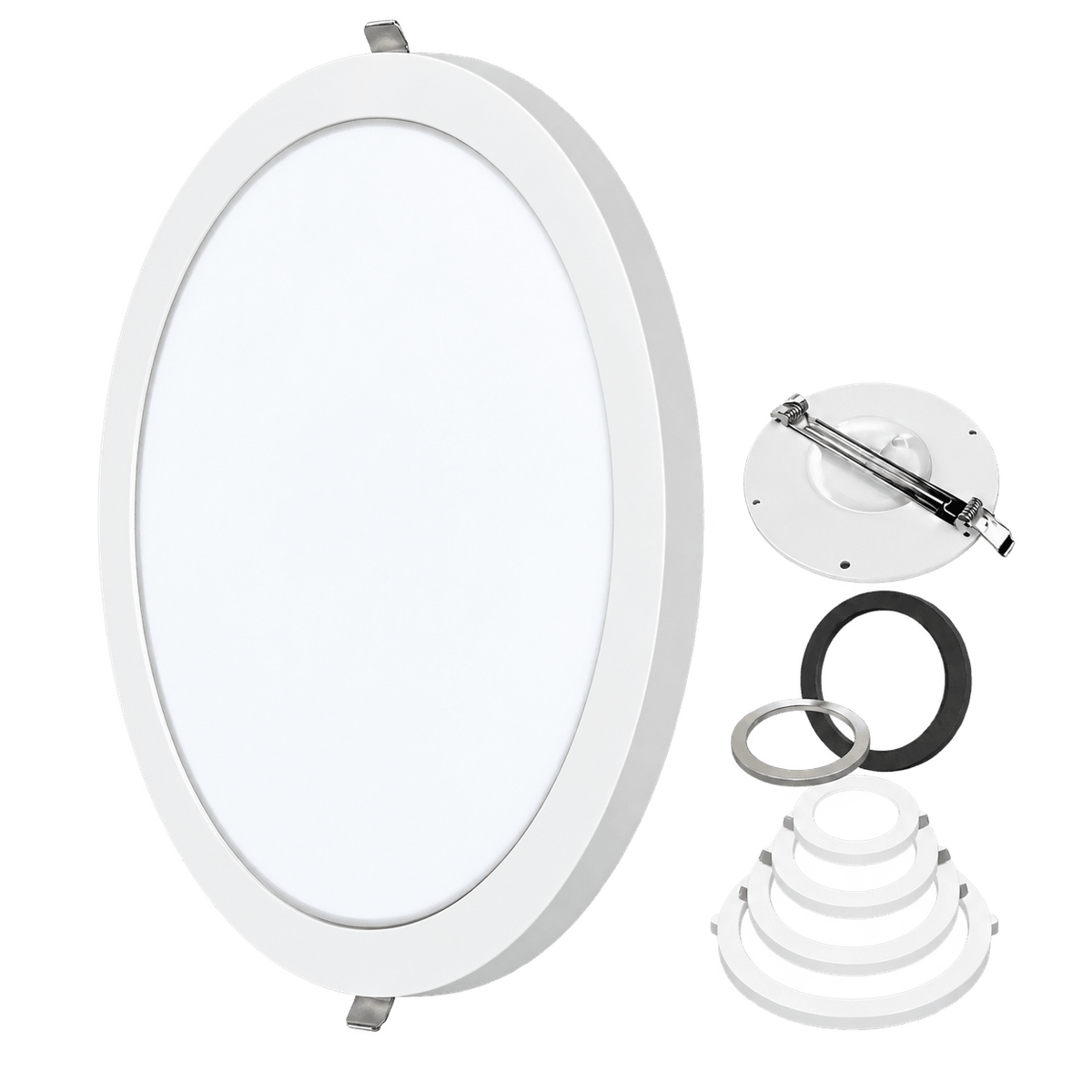 Iris 24W CCT & Dimmable LED Ceiling Panel Light
