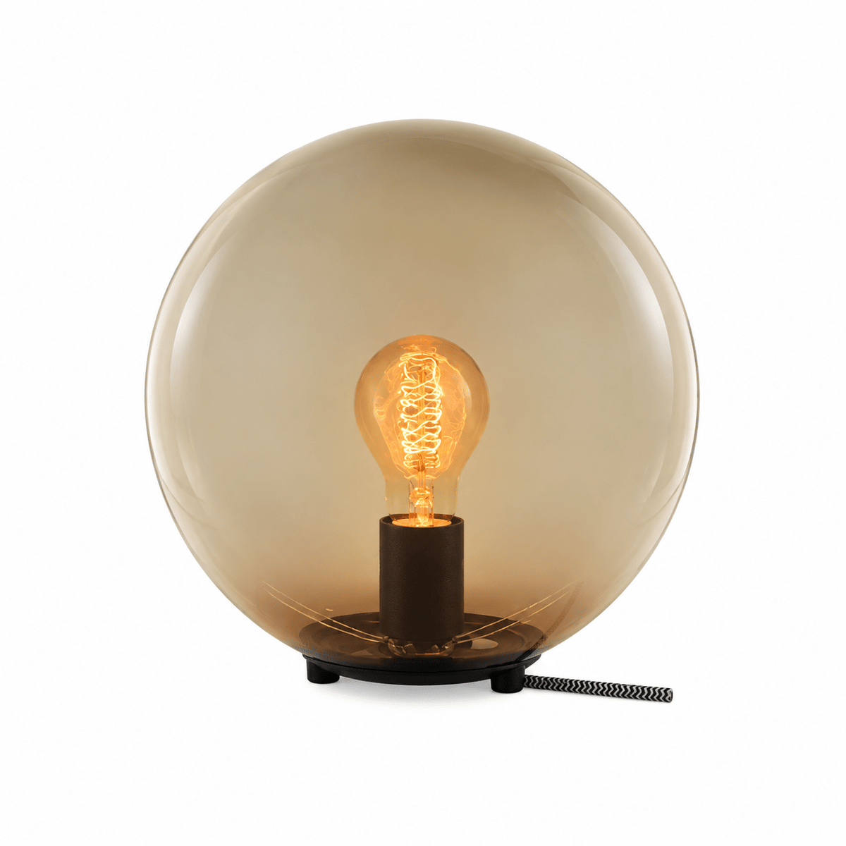 Global Table Lamp - Smoke Grey