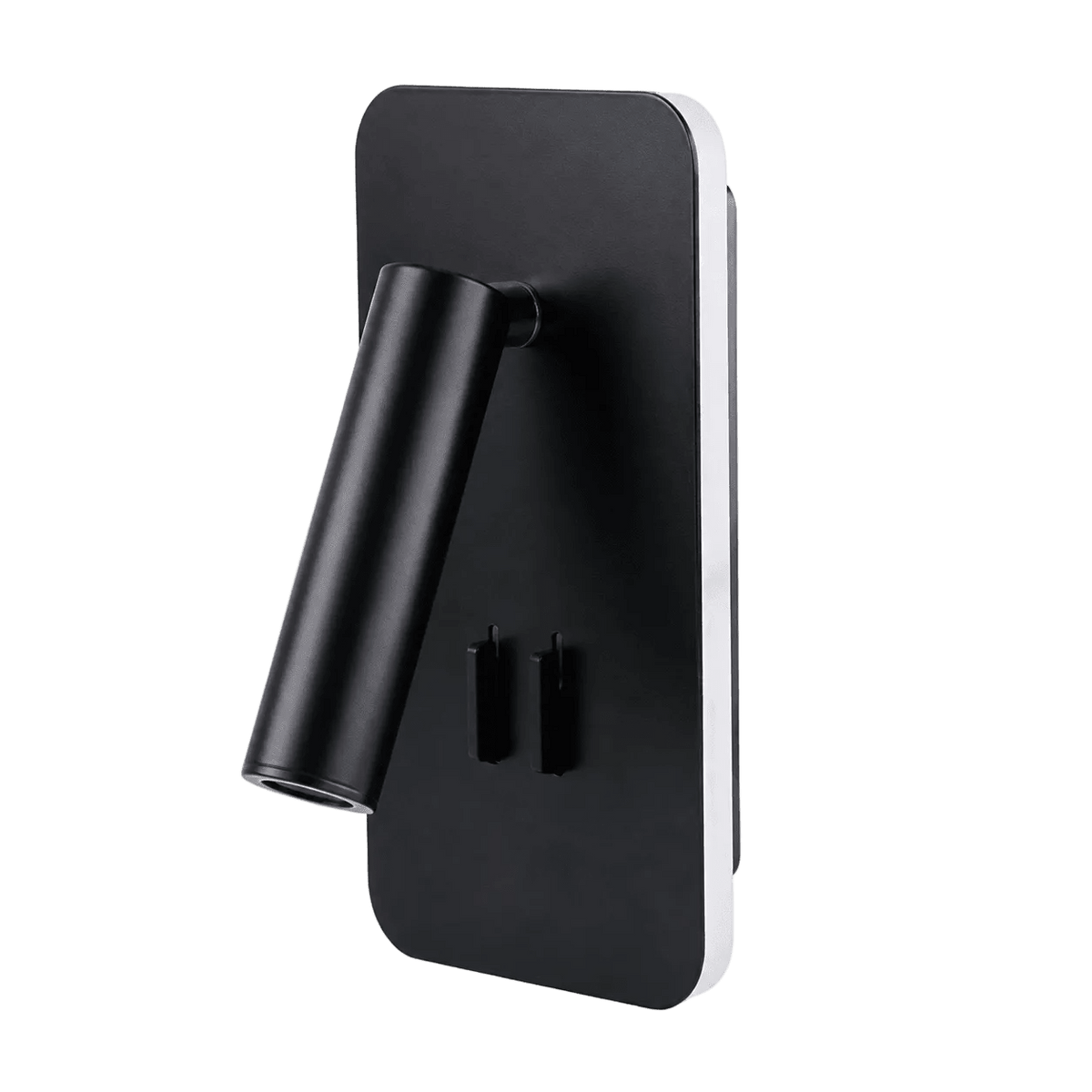 Bewley Square Bedside Reading Light - Black