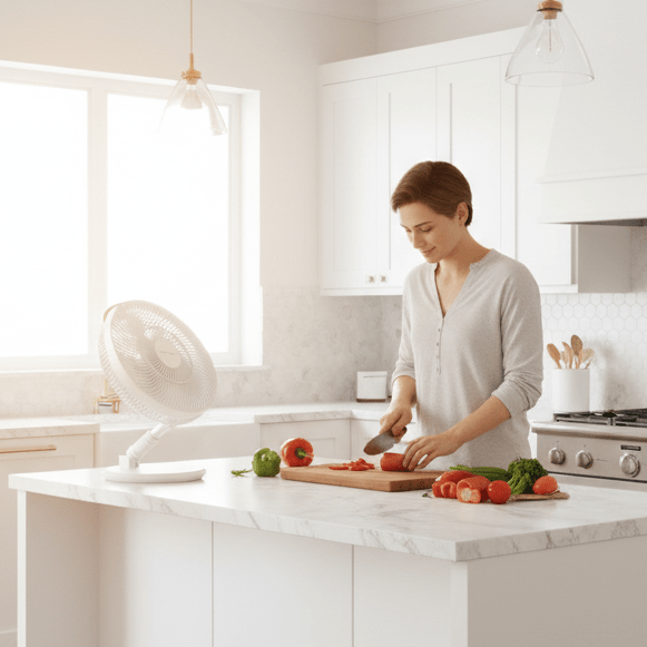 Large Rechargeable Portable Fan - product image 7