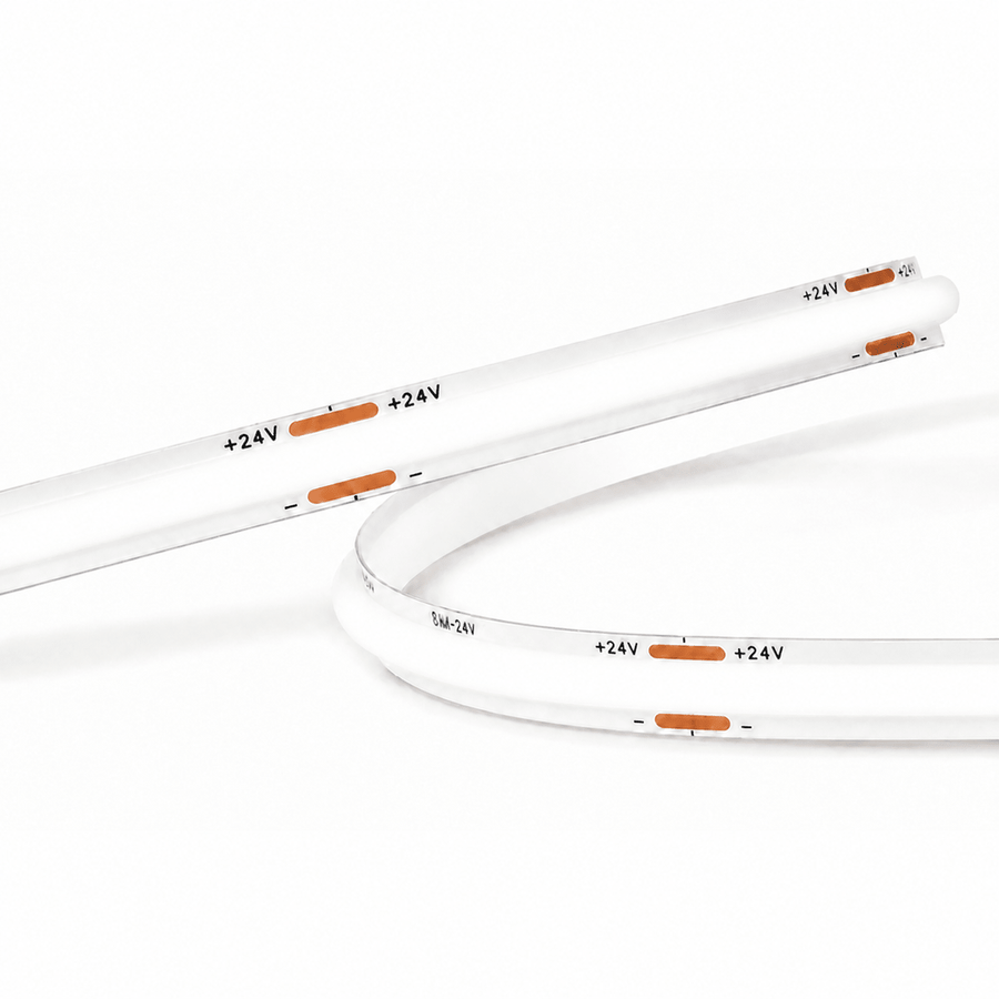 10W 24V FCOB Dotless LED Strip Light – 3-Year Warranty, Per Meter, 4000K Cool White