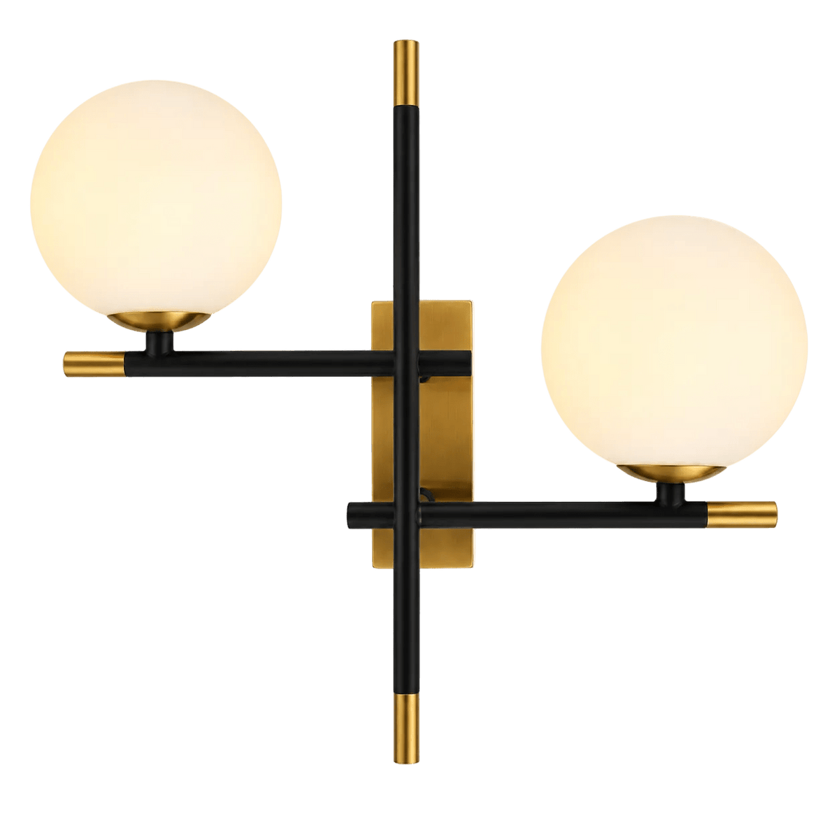 Unwind Black & Gold Wall Light