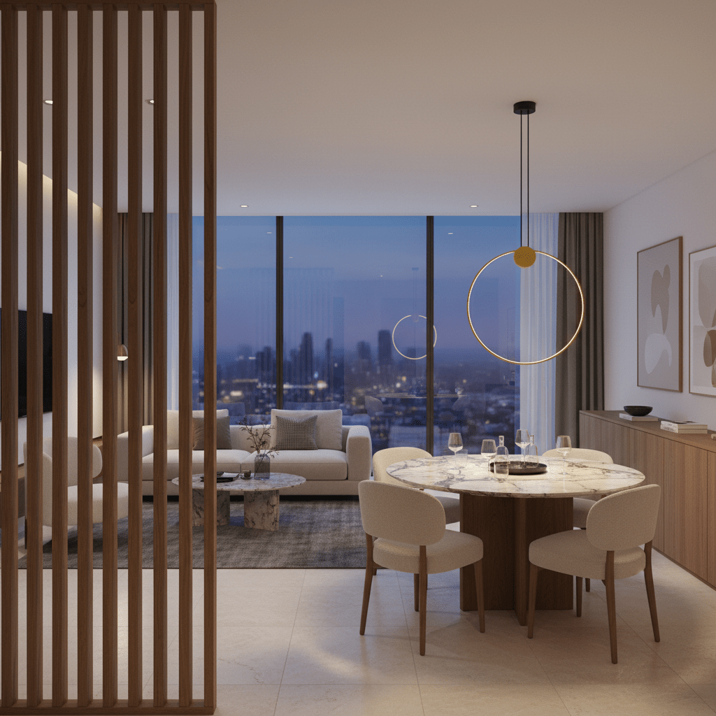 Orbital Gold Pendant Light